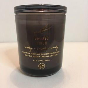 DW Home Smoked Birch Medium Single Wick Candle 9.3 oz (New)